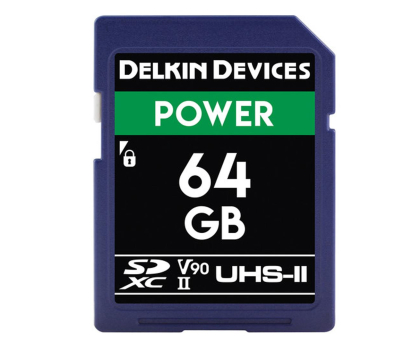 Karta pamięci Delkin Devices 64GB SDXC Power 2000X UHS-II U3 (V90)